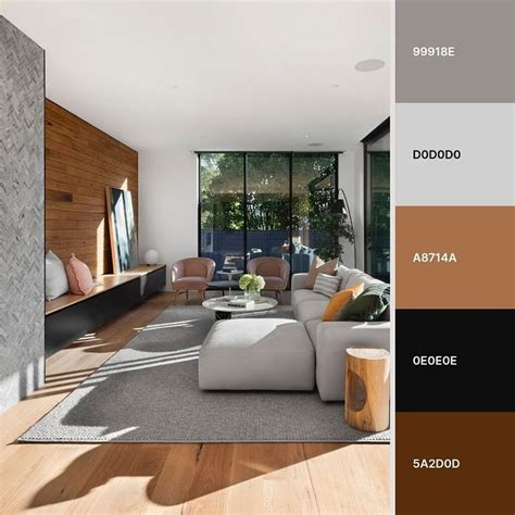 grigio e marrone stanno bene insieme|Colori da abbinare al grigio: esempi d'arredamento .